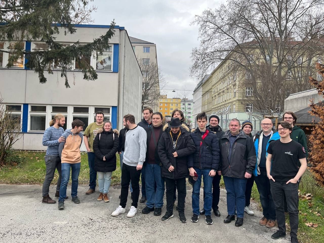 Látogatást tettünk a bécsi egyetem TU Space Team-nál.