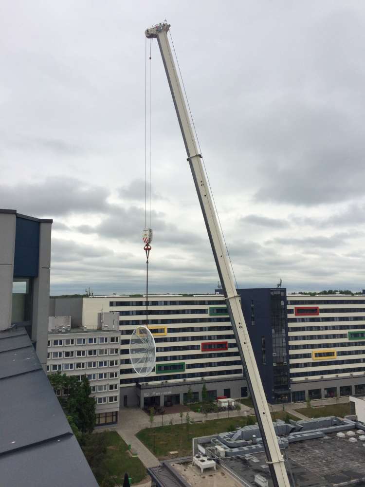 3 méteres grid antenna