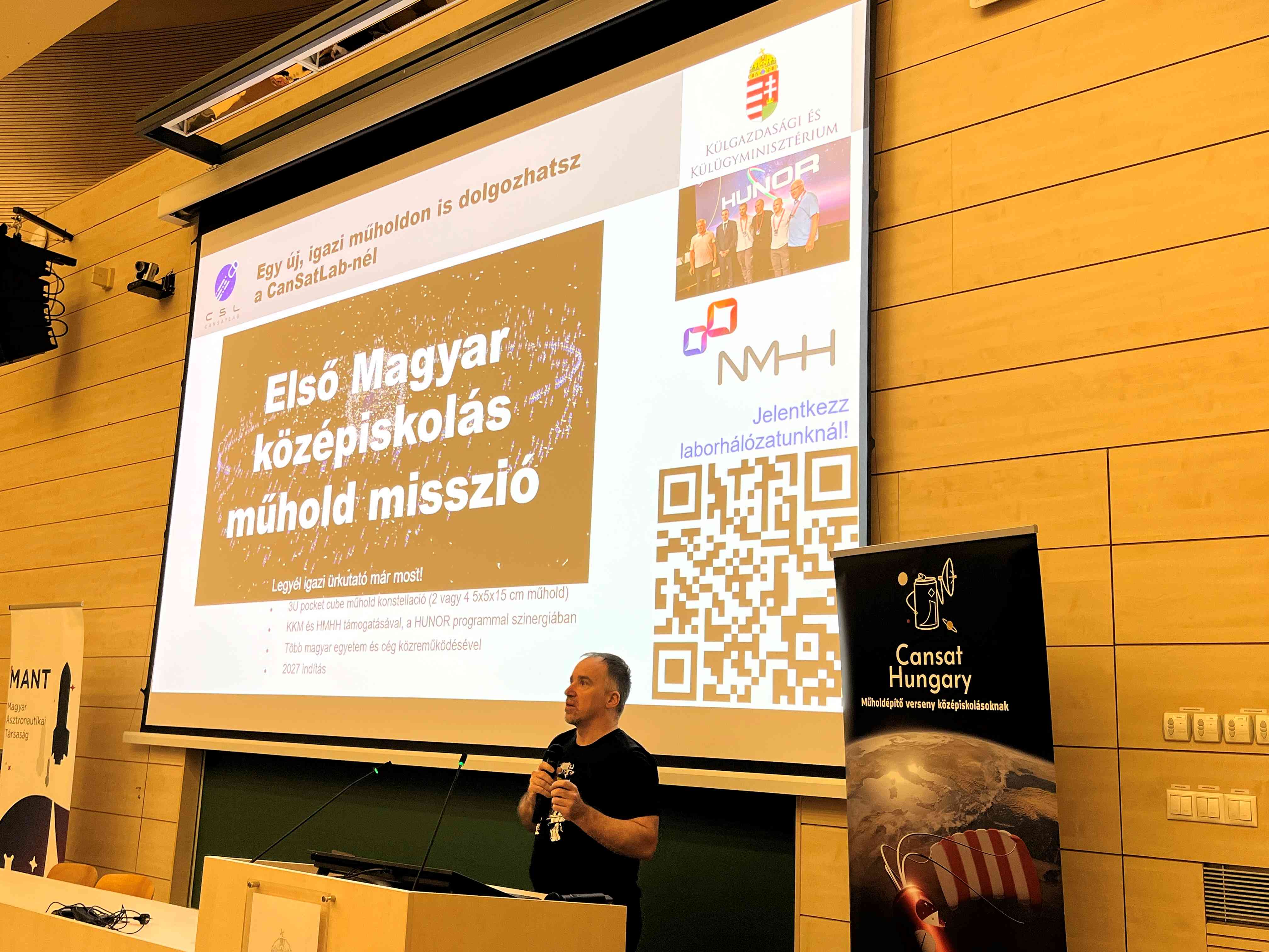 CanSat2025 középdöntőn a találkoztunk a HUNITY 1 szomszédainkkal, akikkel együtt indulunk majd az űrbe.