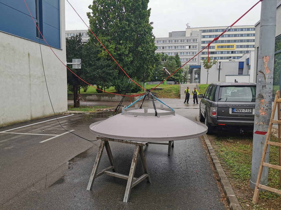 Antenna csere.