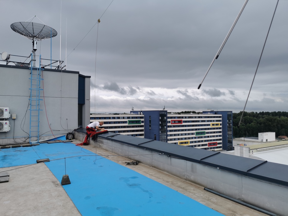 Antenna csere.